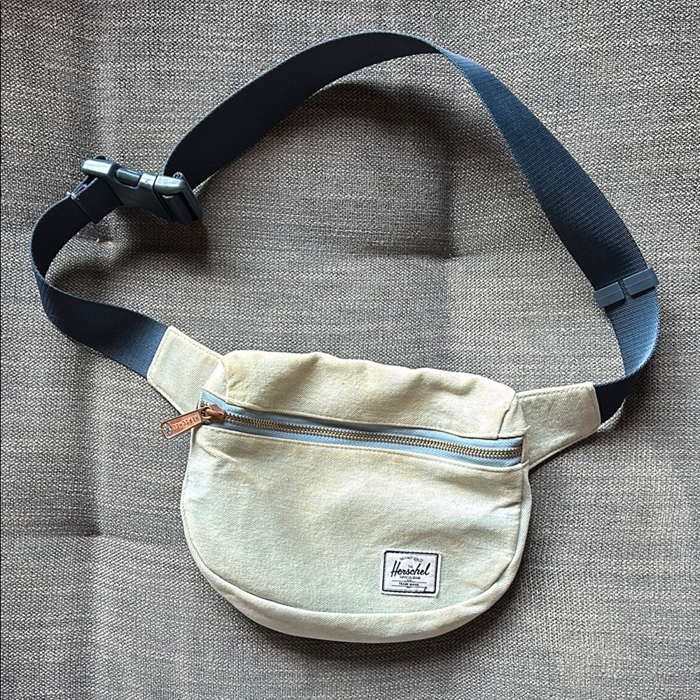 Herschel Supply Co.  Select Series Denim Fanny Pack - Light Blue